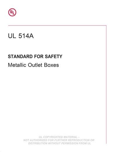 twitter facebook linkedin youtube blog ul 514a metallic outlet boxes|Outlet Boxes for Use in Fire Rated Assemblies .